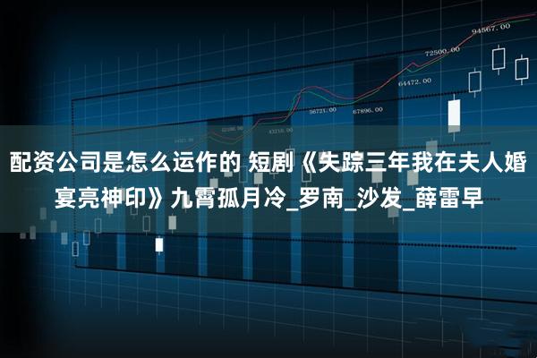 配资公司是怎么运作的 短剧《失踪三年我在夫人婚宴亮神印》九霄孤月冷_罗南_沙发_薛雷早